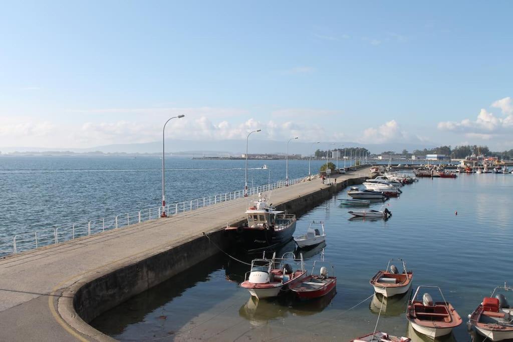Apto Solpor, Terraza Y Parking Cambados Exterior photo