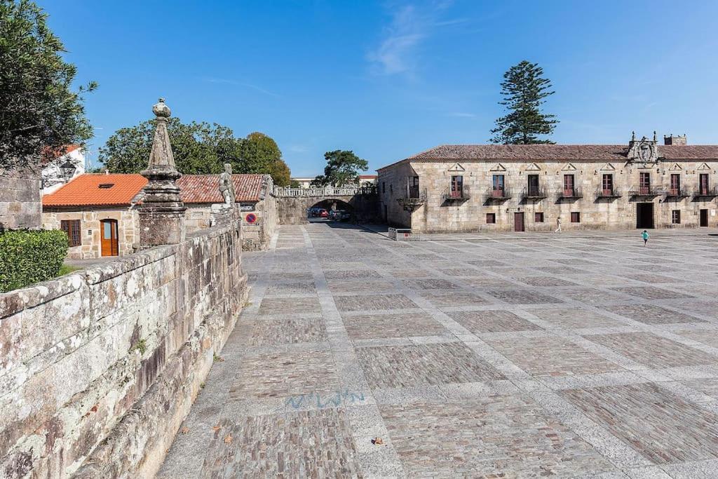 Apto Solpor, Terraza Y Parking Cambados Exterior photo